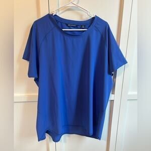 Cutter & Buck XXXL Royal Blue Athletic Tee